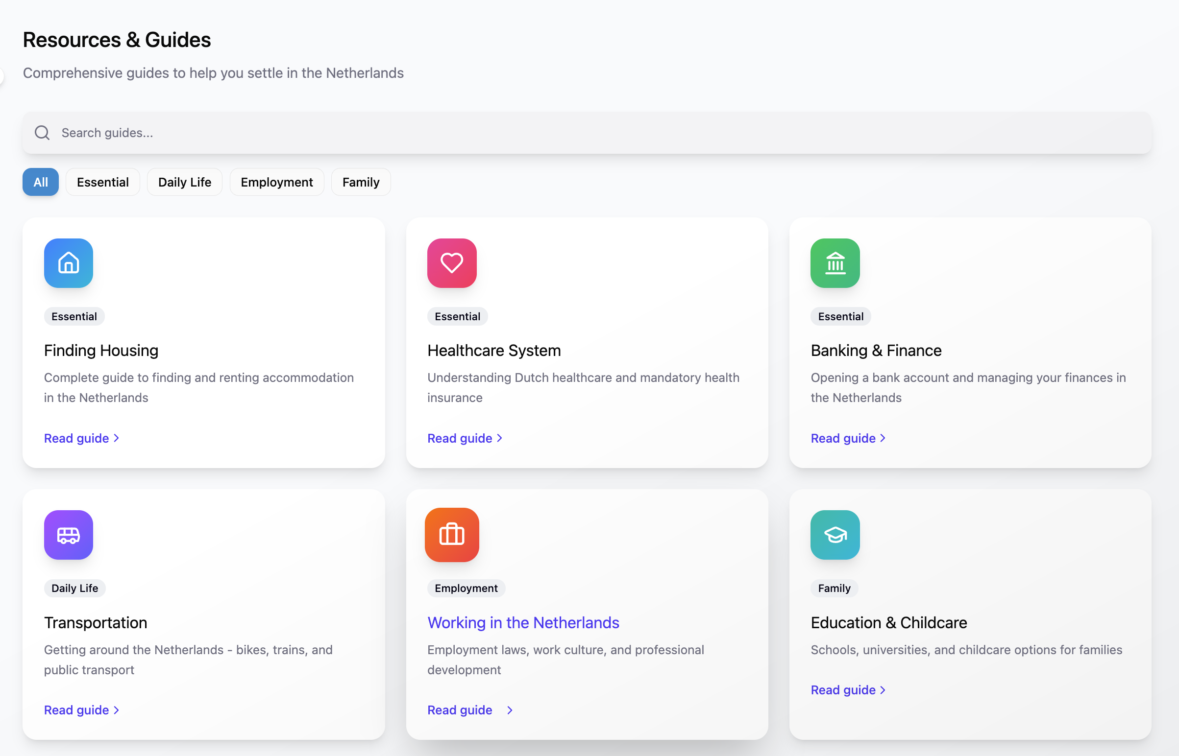 Resources screenshot